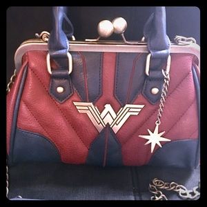 Wonder Woman Leather Purse